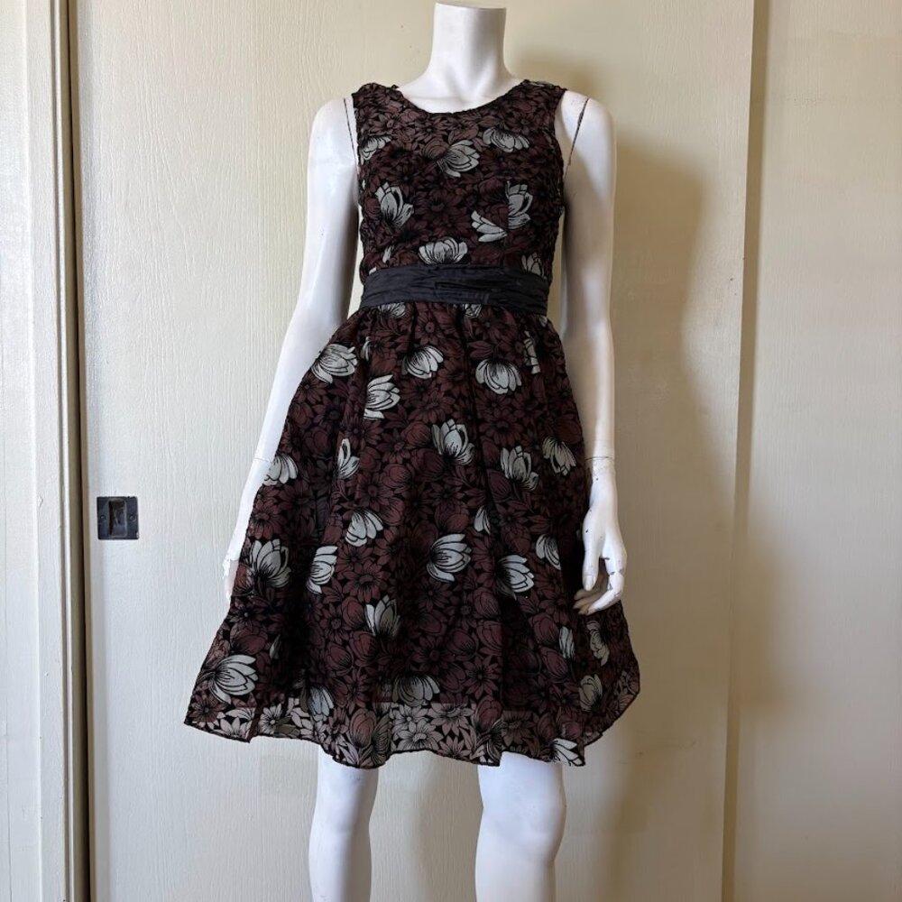 NEW Anthropologie Frock Chrysanthemum Dress 4 - Picture 2 of 5
